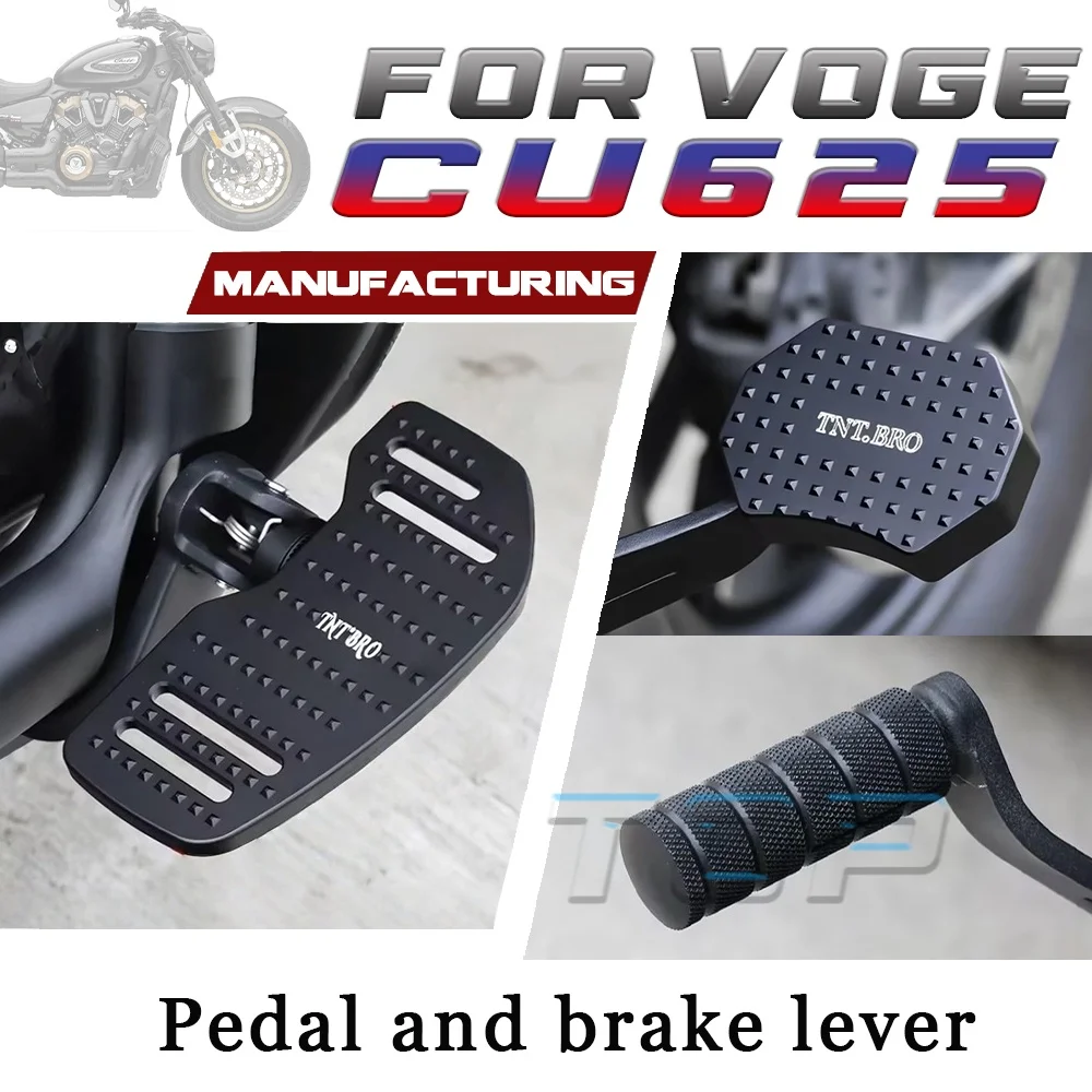 For VOGE CU625 larger and wider foot pedals for 625CU cu625 brakes lever
For VOGE CU625 larger and wider foot pedals for 625CU cu625 brakes lever