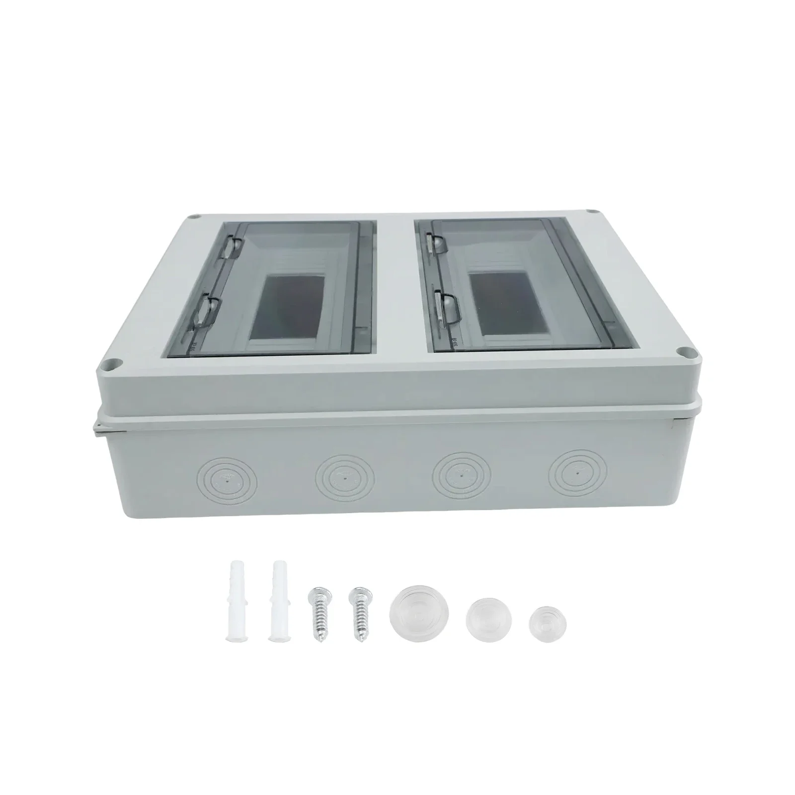 24 Circuits Waterproof Distribution Box Waterproof Box 24 Circuits Box Distribution Box High-quality ABS Material Home Use
24 Circuits Waterproof Distribution Box Waterproof Box 24 Circuits Box Distribution Box High-quality ABS Material Home Use