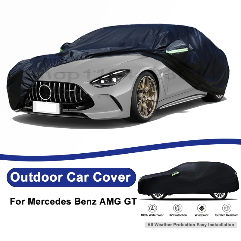 Outdoor Full Car Cover For Benz AMG GT with Reflective Strips Waterproof Snowproof Dustproof UV Protection Auto Accessory
Outdoor Full Car Cover For Benz AMG GT with Reflective Strips Waterproof Snowproof Dustproof UV Protection Auto Accessory