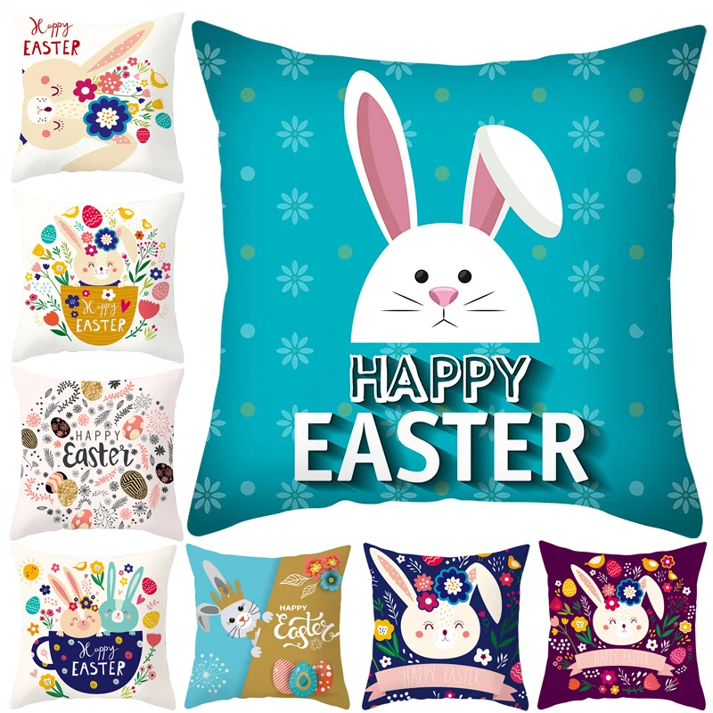 Декоративный чехол для подушки Happy Easter, чехол для диванной подушки, чехол для кровати, чехол для подушки, чехол для домашней подушки из полиэ...
Декоративный чехол для подушки Happy Easter, чехол для диванной подушки, чехол для кровати, чехол для подушки, чехол для домашней подушки из полиэ...