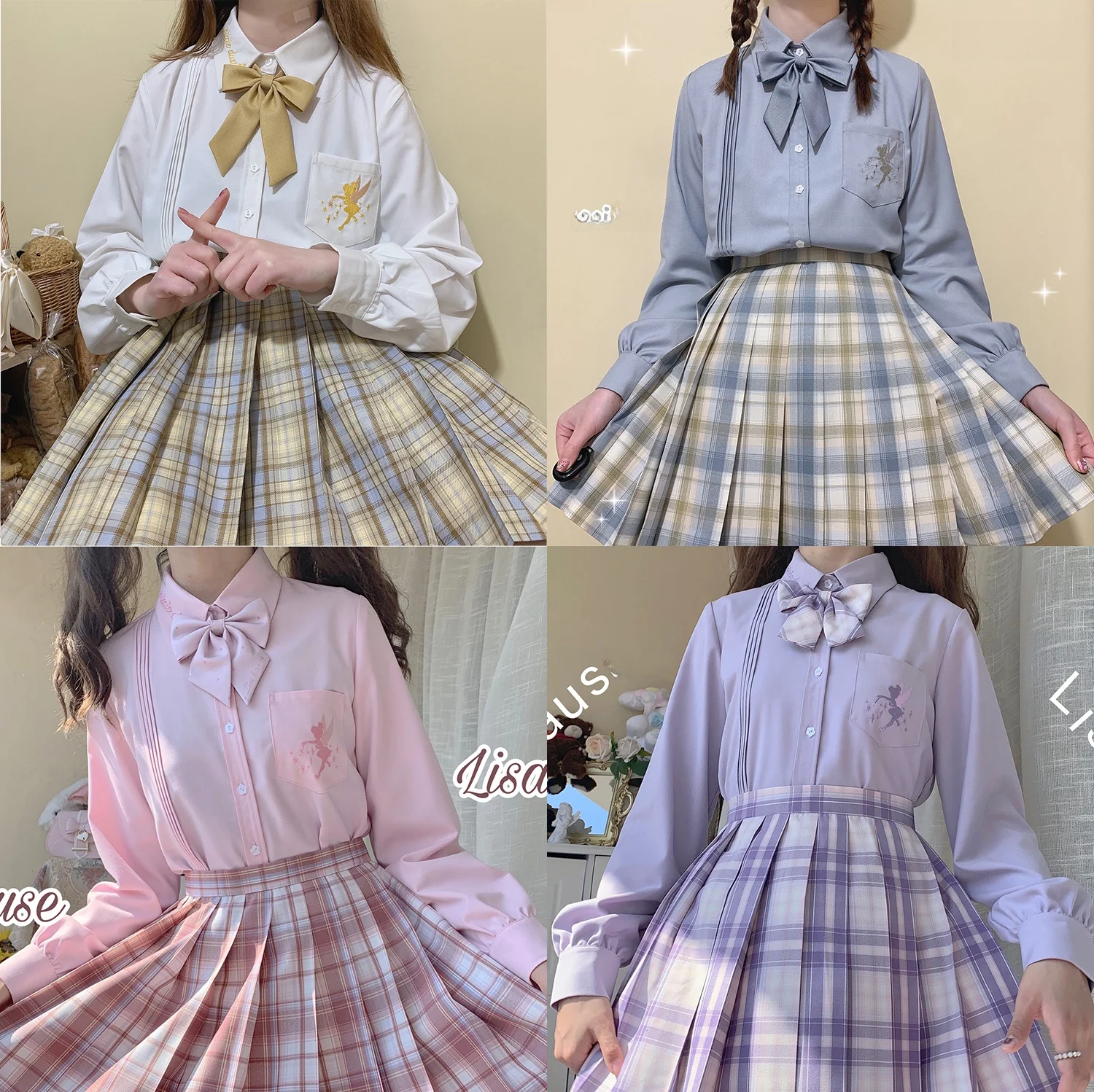 Original Design Fairy Series Long Sleeve Embroidered Fairy Shirt JK Uniform Style for Young Women Spring Collection
Original Design Fairy Series Long Sleeve Embroidered Fairy Shirt JK Uniform Style for Young Women Spring Collection