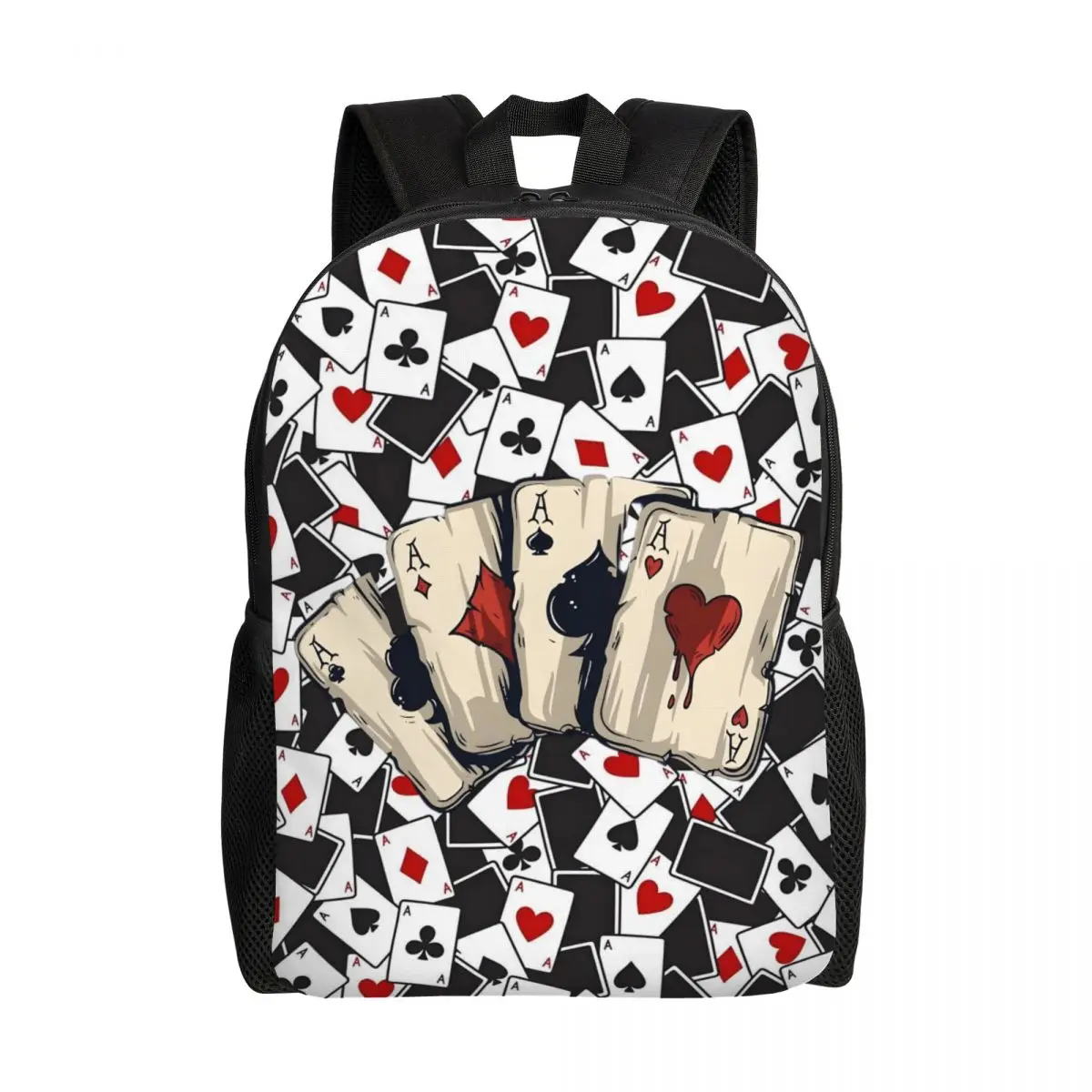 Custom Poker Classic Card Laptop Backpack Men Women Casual Bookbag for College School Students Playing Game Bags
Custom Poker Classic Card Laptop Backpack Men Women Casual Bookbag for College School Students Playing Game Bags