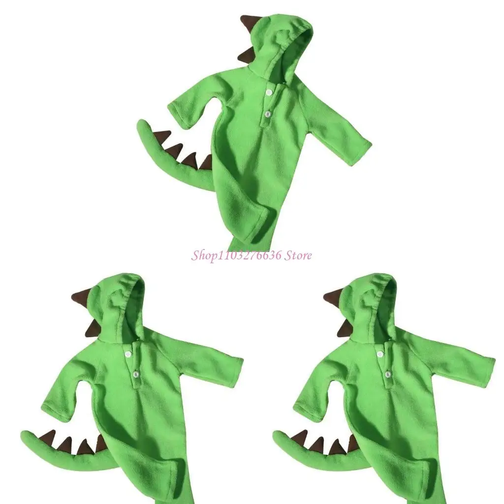 R6FD Cartoon Dinosaur Тема боди сплошного цвета с капюшоном для фотосессий для младенцев
R6FD Cartoon Dinosaur Тема боди сплошного цвета с капюшоном для фотосессий для младенцев