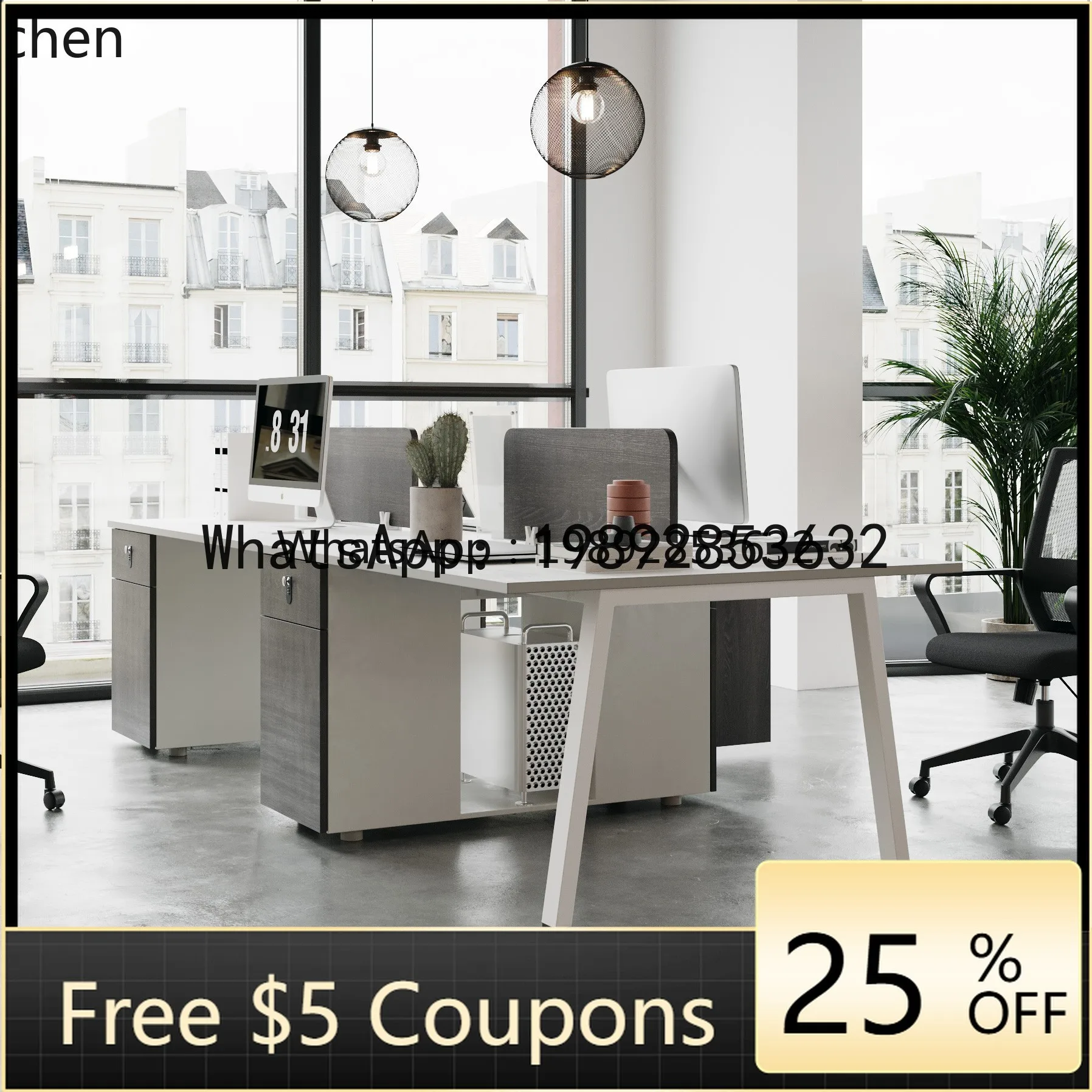 T2-27 office desk and chair combination white environmentally friendly workstation screen partition card position conjoined
T2-27 office desk and chair combination white environmentally friendly workstation screen partition card position conjoined