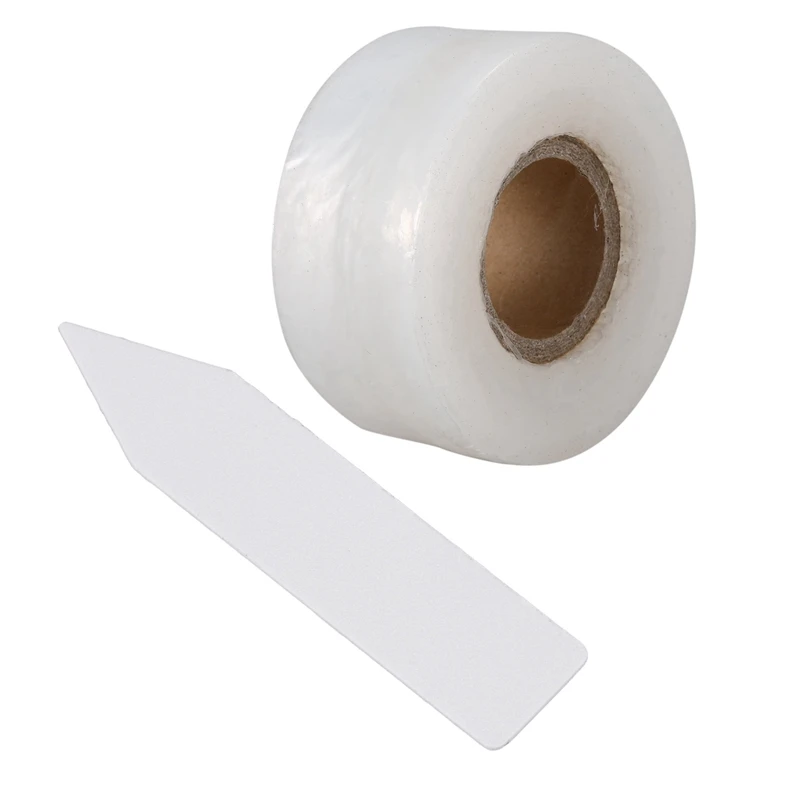 Premium-1 Pcs Nursery Grafting Tape Stretchable Self-Adhesive 3Cm X 100M & 100 Pcs Reusable Pvc Plant Tag Label
Premium-1 Pcs Nursery Grafting Tape Stretchable Self-Adhesive 3Cm X 100M & 100 Pcs Reusable Pvc Plant Tag Label