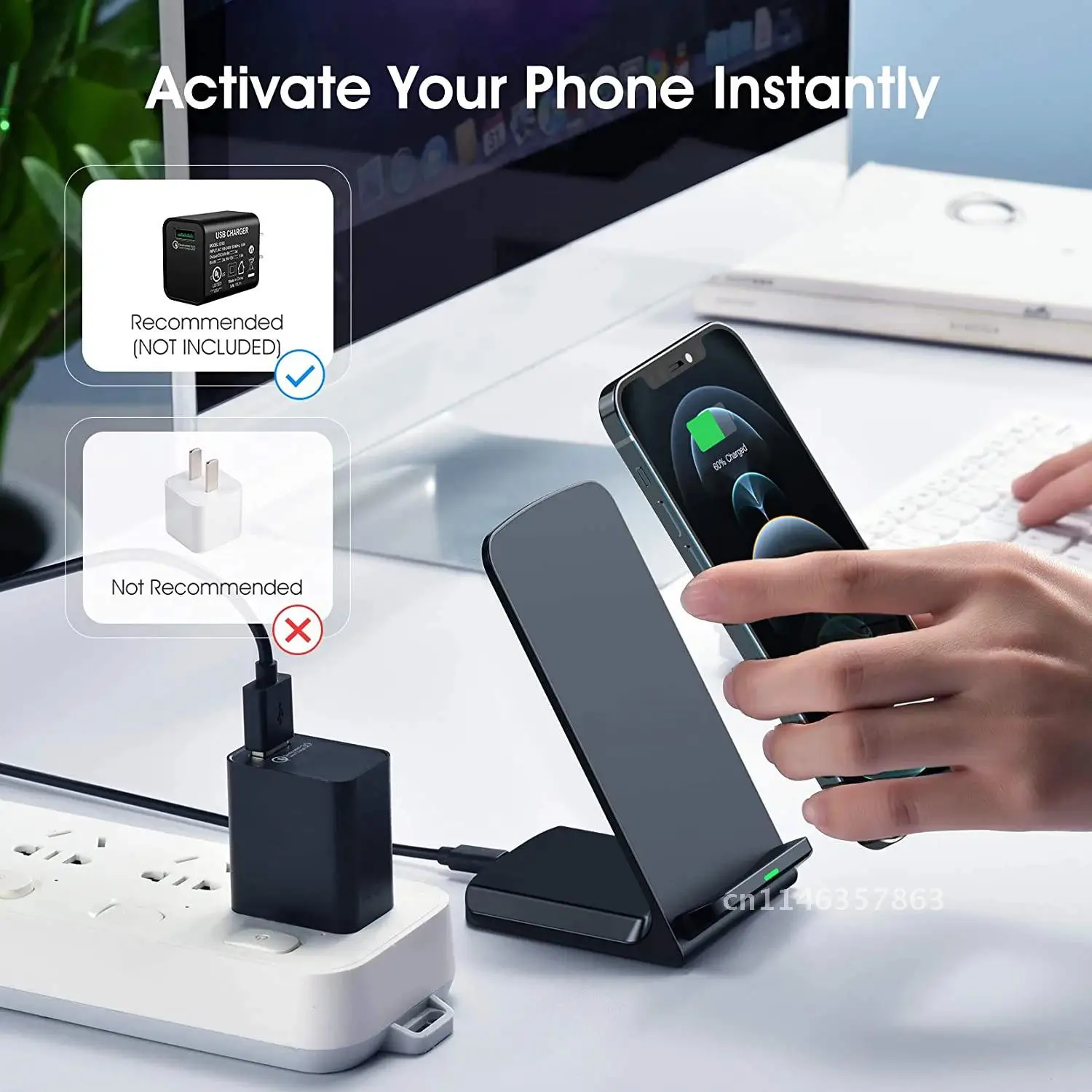 Wireless Charger Stand Dual Coil 30W For iPhone 13 12 11 X Pro Max 8 Qi Fast Charger Pad Dock Station For Xiaomi Samsung S21 S20
Wireless Charger Stand Dual Coil 30W For iPhone 13 12 11 X Pro Max 8 Qi Fast Charger Pad Dock Station For Xiaomi Samsung S21 S20