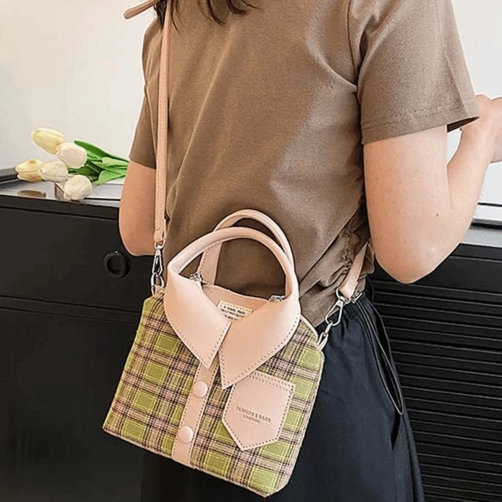 Elegant Clothes Shaped Crossbody Bag PU Leather Creative Square Compact Shoulder Bag Magnetic Button Texture Women Handbag Party
Elegant Clothes Shaped Crossbody Bag PU Leather Creative Square Compact Shoulder Bag Magnetic Button Texture Women Handbag Party