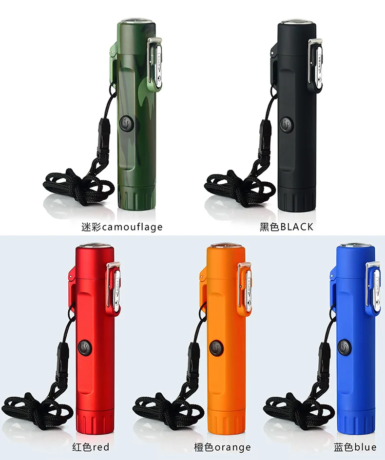 Outdoor Camping Waterproof Belt Lighting Emergency Light Dual Arc Charging EDC Lighter with Compass
Outdoor Camping Waterproof Belt Lighting Emergency Light Dual Arc Charging EDC Lighter with Compass