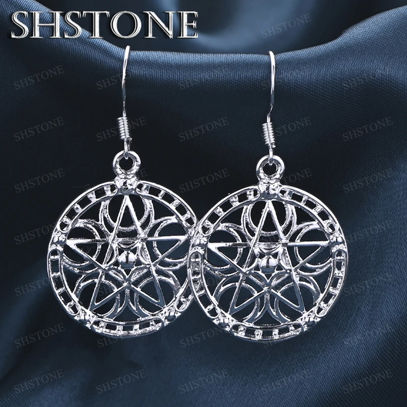 Personalized 925 Sterling Silver Round Hollow Carved Pattern Drop Earrings For Women High-Quality Jewelry Birthday Party Gifts
Personalized 925 Sterling Silver Round Hollow Carved Pattern Drop Earrings For Women High-Quality Jewelry Birthday Party Gifts
