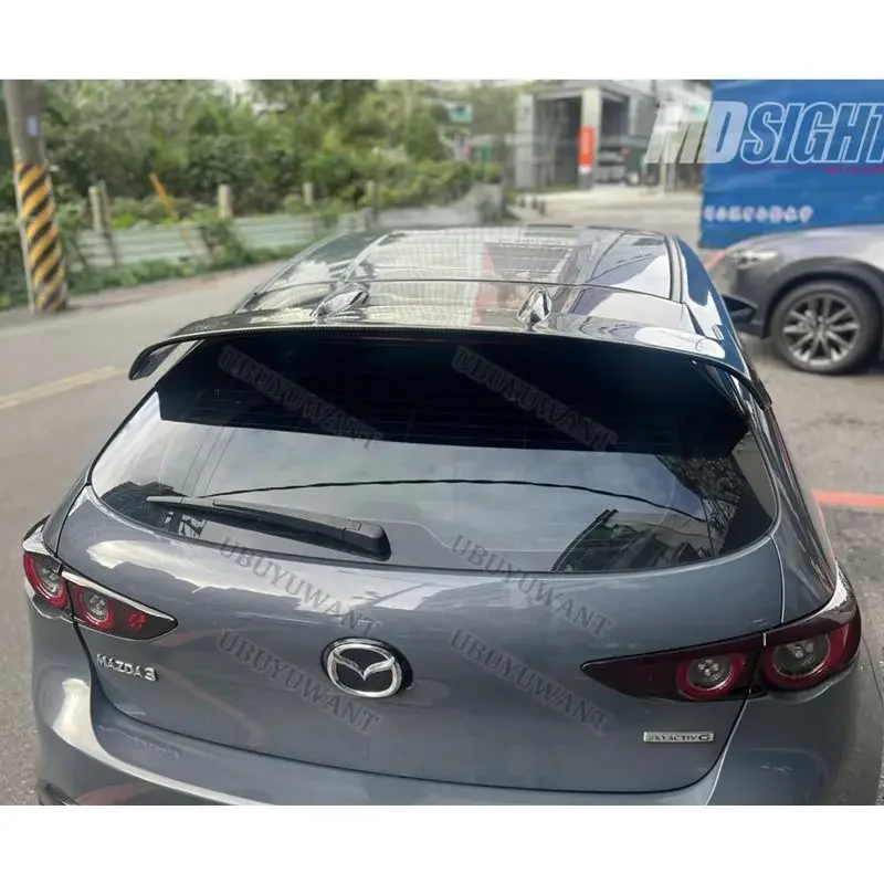 For Mazda 3 Hatchback 2020+ Real Carbon Fiber Roof Rear Spoiler Lip Splitter Exterior High Kick Tail Deck Lid Wing Accesories
For Mazda 3 Hatchback 2020+ Real Carbon Fiber Roof Rear Spoiler Lip Splitter Exterior High Kick Tail Deck Lid Wing Accesories