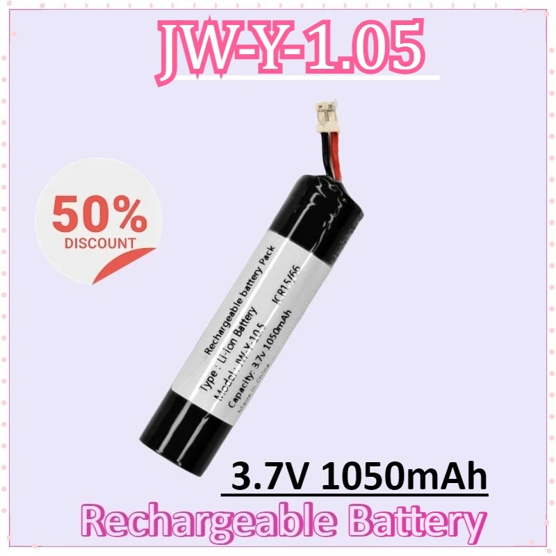 New JW-Y-1.05 3.7V 1050mAh for COHN Rechargeable Li-ion Battery for Bluetooth Speakers/headphones Battery
New JW-Y-1.05 3.7V 1050mAh for COHN Rechargeable Li-ion Battery for Bluetooth Speakers/headphones Battery