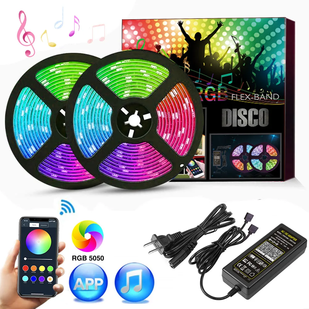 WiFi LED Lamp Work with Google Assistant Bright 16 Million Colors with App Control Music Sync Smart LED Strip Lights
WiFi LED Lamp Work with Google Assistant Bright 16 Million Colors with App Control Music Sync Smart LED Strip Lights