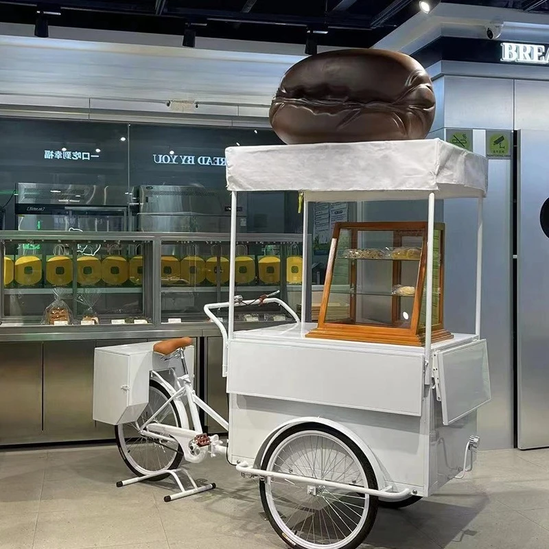 Customizable Internet celebrity creative mobile snack food truck tricycle night market stall promotional car
Customizable Internet celebrity creative mobile snack food truck tricycle night market stall promotional car