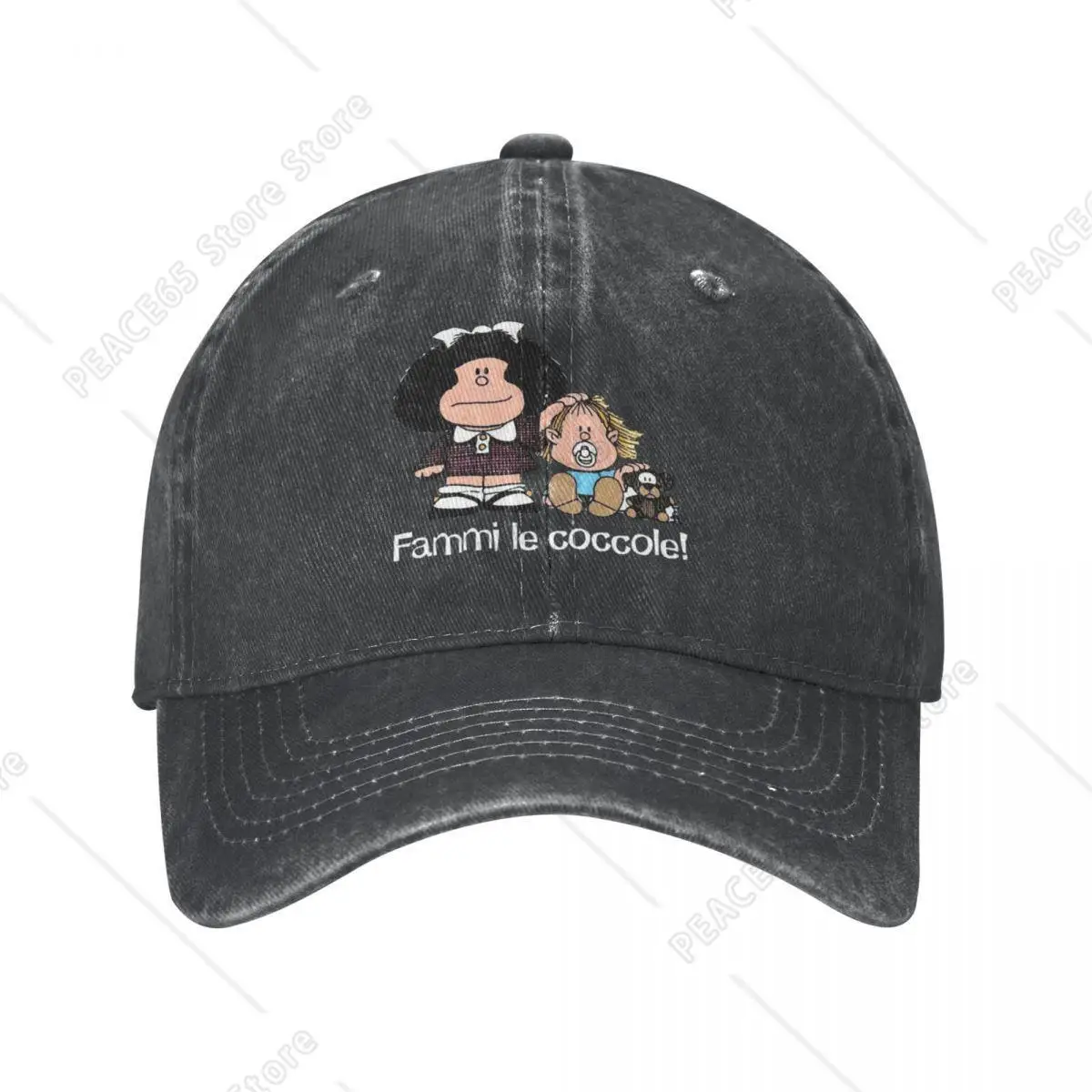 Fammi Le Coccole Mafalda Adult Denim Washed Baseball Cap For Men Sport Peaked Caps Spring Summer Golf Adjustable Fit Headwear
Fammi Le Coccole Mafalda Adult Denim Washed Baseball Cap For Men Sport Peaked Caps Spring Summer Golf Adjustable Fit Headwear