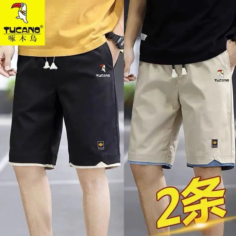 TUCANO Woodpeer Casual Workwear orts Summer New Men's Five-Quarter Loose Large Size Ice Silk Qui Dry Sports Pants
TUCANO Woodpeer Casual Workwear orts Summer New Men's Five-Quarter Loose Large Size Ice Silk Qui Dry Sports Pants
