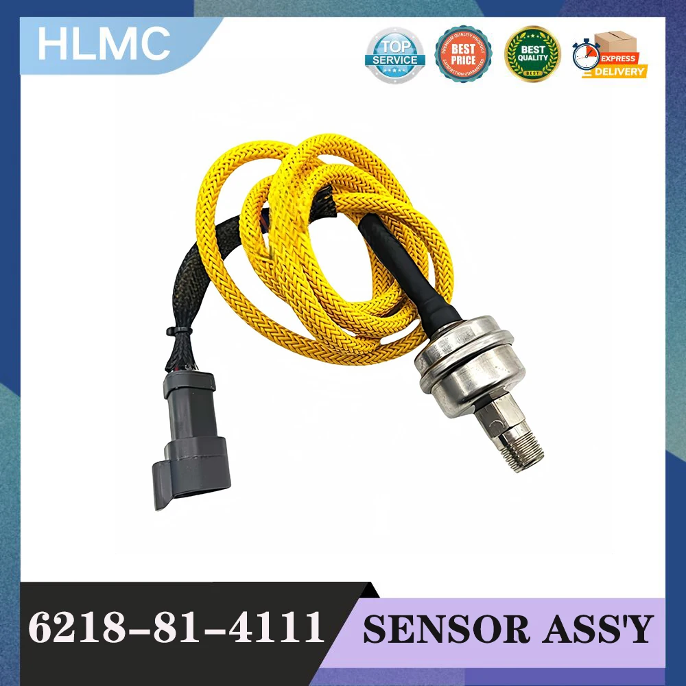 Pressure Sensor 6218-81-4111 6218814111 for Komatsu SA12V140 SA6D170E SAA12V140E SAA6D140E SAA6D170E SDA12V140E
Pressure Sensor 6218-81-4111 6218814111 for Komatsu SA12V140 SA6D170E SAA12V140E SAA6D140E SAA6D170E SDA12V140E