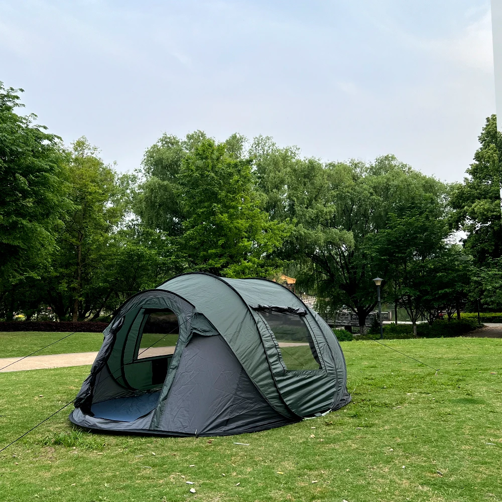 A camping tent for 5-8 people, family tent, travel tent, portable outdoor rainproof tent, perfect for camping and hiking
A camping tent for 5-8 people, family tent, travel tent, portable outdoor rainproof tent, perfect for camping and hiking