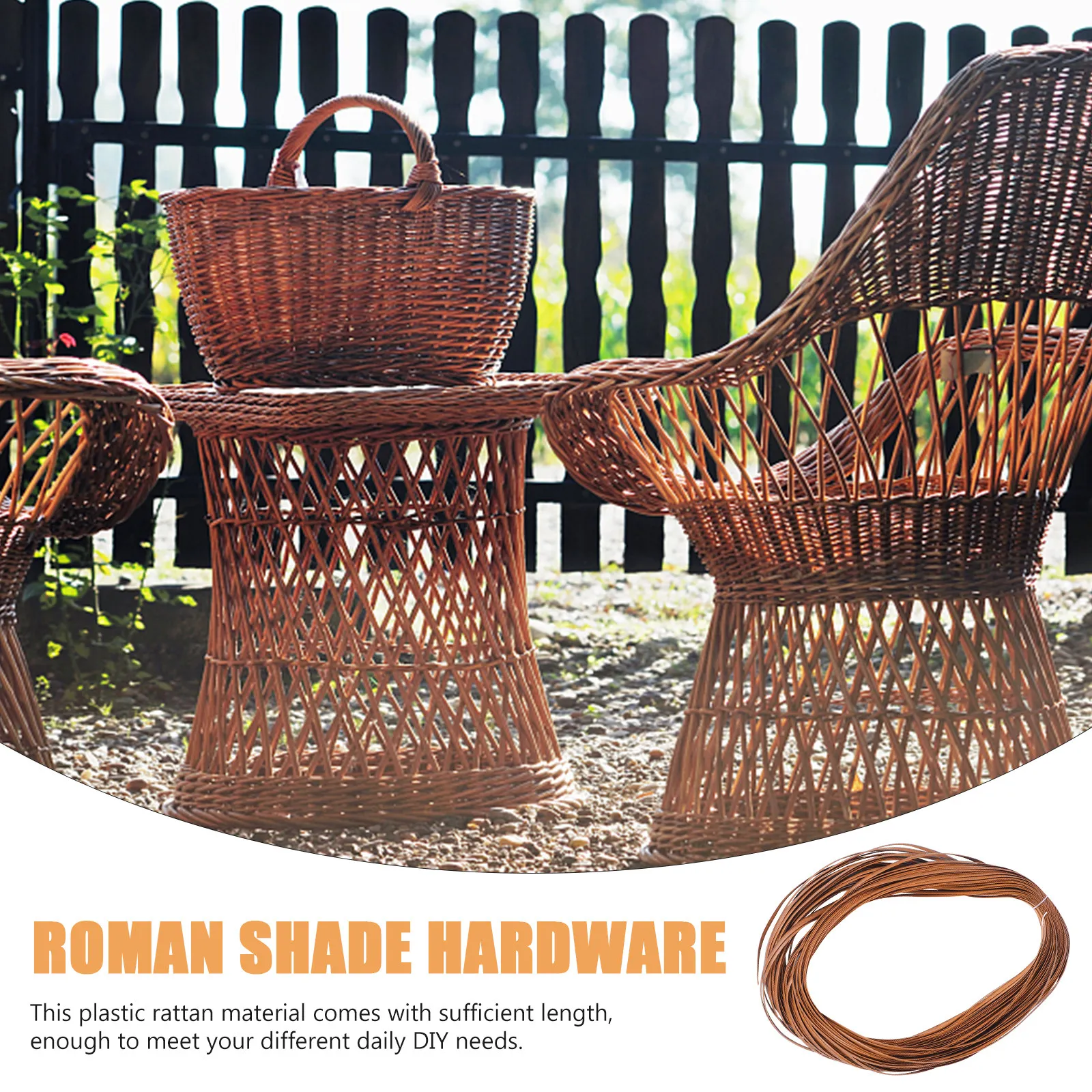 Пластиковый материал для плетения из ротанга, 1 рулон, сверхпрочный, для ремонта мебели из ротанга, плетеных стульев, столов, поделок ручной работы
Пластиковый материал для плетения из ротанга, 1 рулон, сверхпрочный, для ремонта мебели из ротанга, плетеных стульев, столов, поделок ручной работы