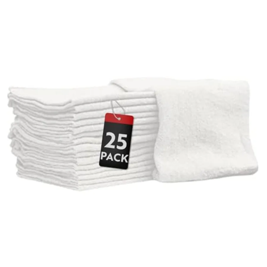 Auto Mechanic Shop Towels 25 Pack Bulk Shop Rags 100% Cotton Size 14"x14" Commercial Grade 25 Pack
Auto Mechanic Shop Towels 25 Pack Bulk Shop Rags 100% Cotton Size 14"x14" Commercial Grade 25 Pack