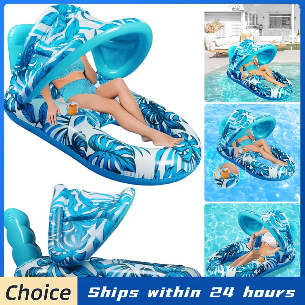 Надувной летний водный гамак-шезлонг с навесом от солнца для бассейна, надувная кровать для сна на воде, плавучий лежак из ПВХ, надувной матрас
Надувной летний водный гамак-шезлонг с навесом от солнца для бассейна, надувная кровать для сна на воде, плавучий лежак из ПВХ, надувной матрас