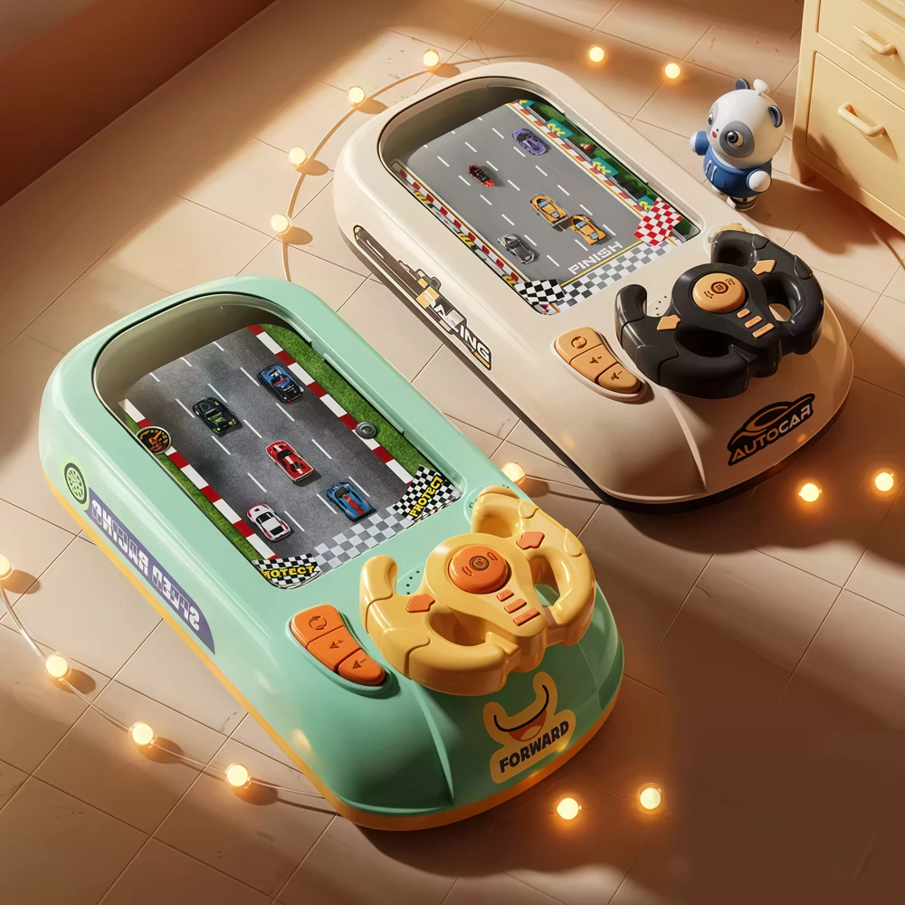 Kids Racing Game Console Steering Wheel – Simulation Driving Toy with Lights & Sounds, Obstacle Avoidance, Fun Educational Gift
Kids Racing Game Console Steering Wheel – Simulation Driving Toy with Lights & Sounds, Obstacle Avoidance, Fun Educational Gift
