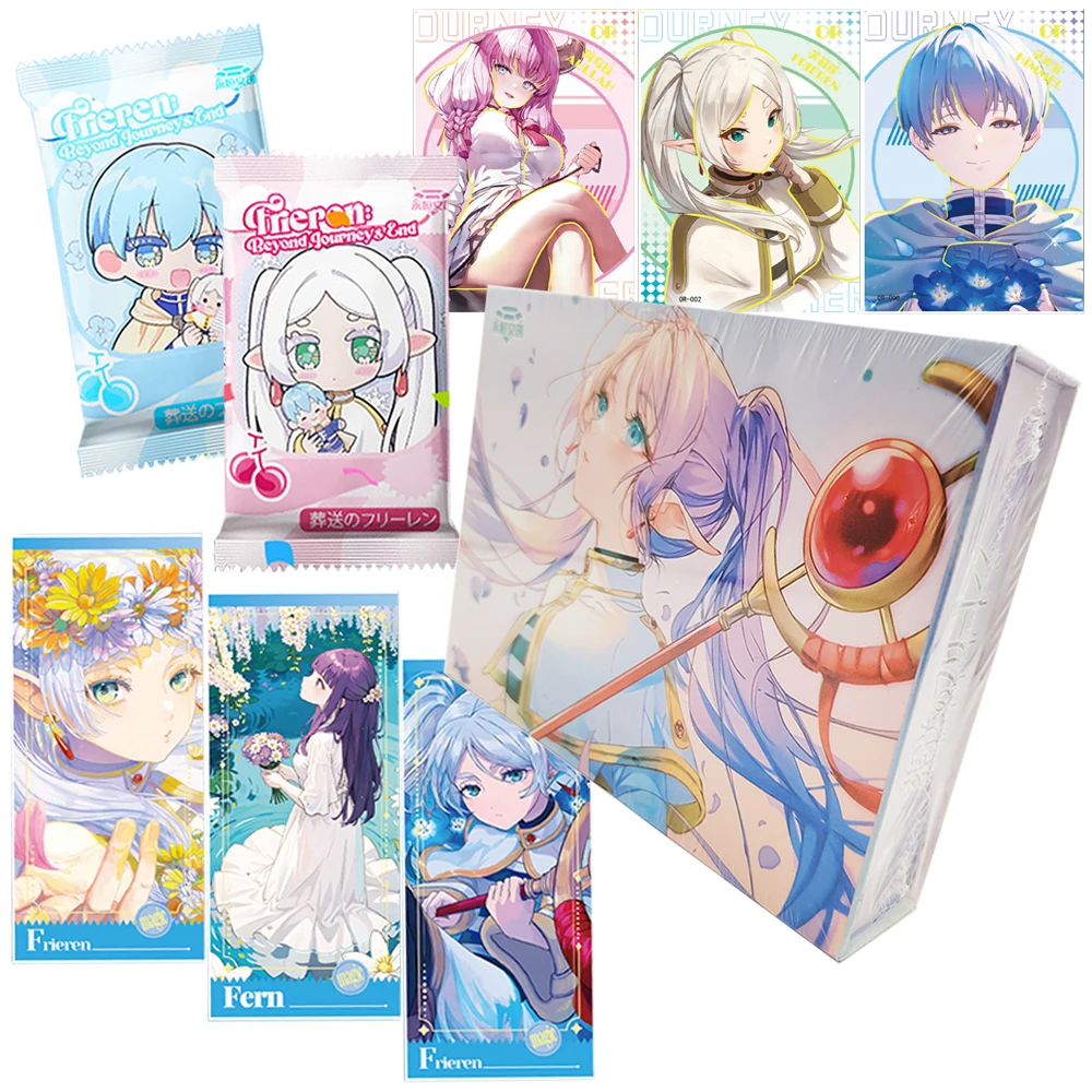 Frieren: Beyond Journey's End Collection Card Fantasy Healing Anime Transparent Acrylic Craft Limited Character Card Fun Gifts
Frieren: Beyond Journey's End Collection Card Fantasy Healing Anime Transparent Acrylic Craft Limited Character Card Fun Gifts