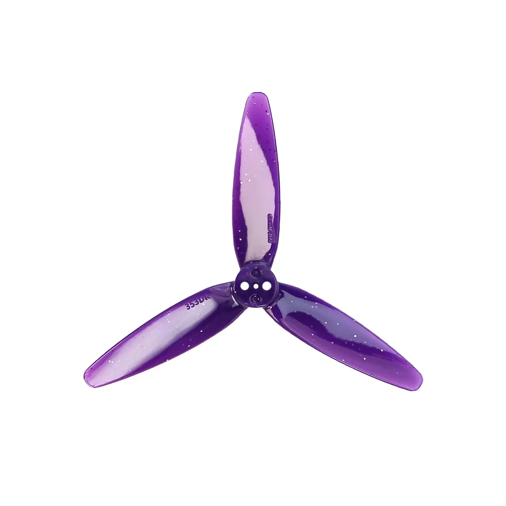 2 Pairs Gemfan 353D Zoe 3525 3.5 Inch 3-blades 3D PC Propeller 1.5mm 3 Holes for Small-sized Dual-rotor Freestyle Racing Drones
2 Pairs Gemfan 353D Zoe 3525 3.5 Inch 3-blades 3D PC Propeller 1.5mm 3 Holes for Small-sized Dual-rotor Freestyle Racing Drones