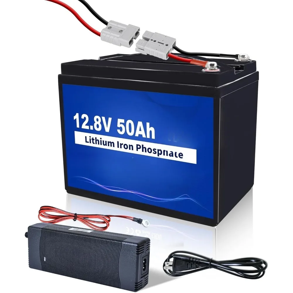 Литиевая батарея LiFePo4 12 В, 50 Ач для троллингового двигателя с зарядным устройством 12 В, 10 А и разъемом аккумулятора Plug and Play
Литиевая батарея LiFePo4 12 В, 50 Ач для троллингового двигателя с зарядным устройством 12 В, 10 А и разъемом аккумулятора Plug and Play