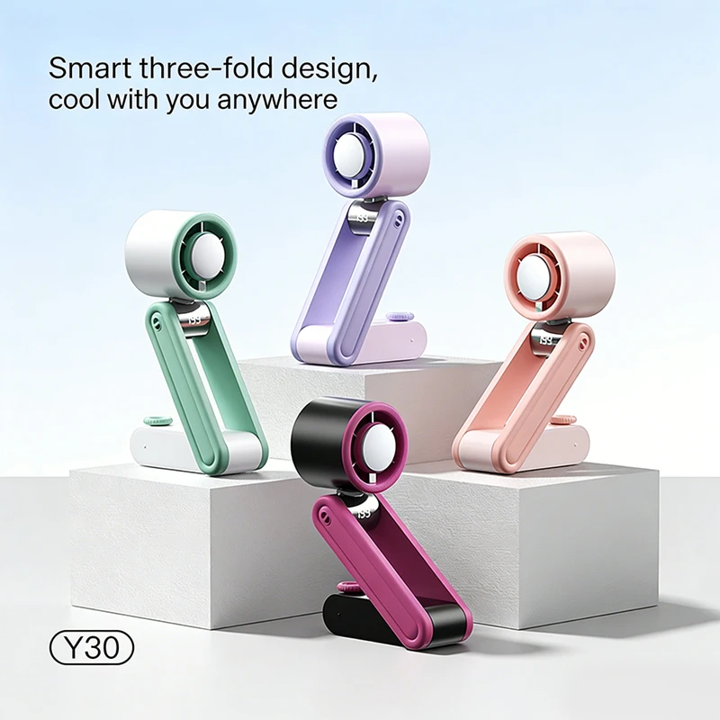 Handheld Turbo Ice Cooling Fan 3 Foldable Digital Display Long Battery Life Portable Outdoor Personal Air Conditioner Cold Breez
Handheld Turbo Ice Cooling Fan 3 Foldable Digital Display Long Battery Life Portable Outdoor Personal Air Conditioner Cold Breez