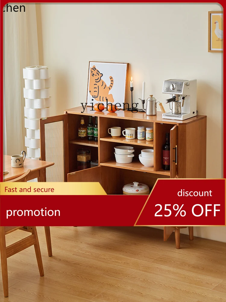 YFY Solid Wood Sideboard Japanese-Style Home Living Room Side Cabinet Storage Cabinet Kitchen Locker
YFY Solid Wood Sideboard Japanese-Style Home Living Room Side Cabinet Storage Cabinet Kitchen Locker