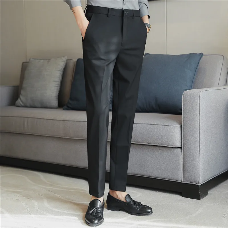 2023 Summer New Men's Pants Solid Color Business Casual High Quality Men's Pants Daily Slim Versatile Set Plus Size 42 Trousers
2023 Summer New Men's Pants Solid Color Business Casual High Quality Men's Pants Daily Slim Versatile Set Plus Size 42 Trousers