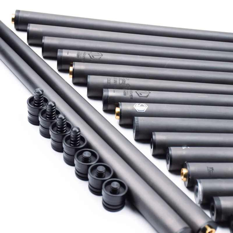 High straightness carbon cue shaft, 12.4mm, radial & wavy joints available
High straightness carbon cue shaft, 12.4mm, radial & wavy joints available