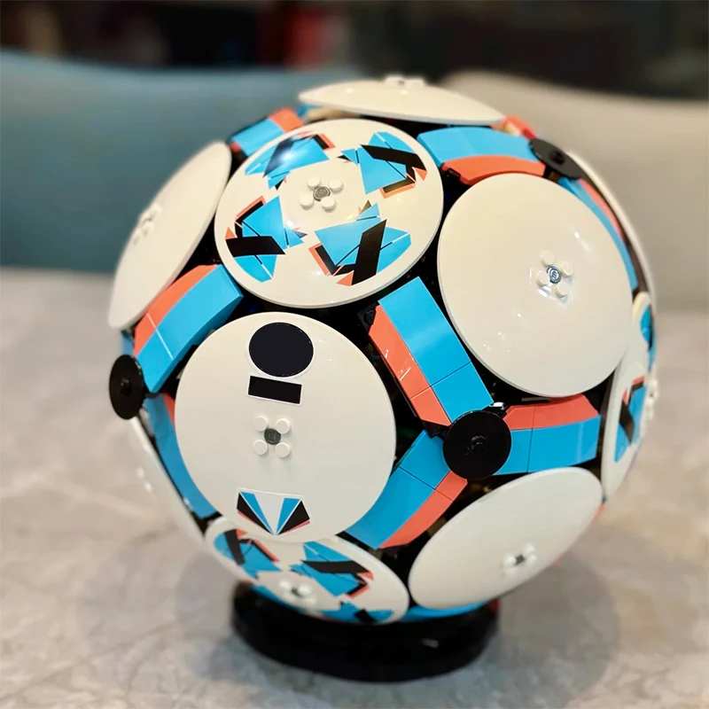 2026 New Creative 1498PCS Soccer Ball Football Building Blocks Sports Ball Games Model Assemble Bricks Toys Gifts for Boys Adult
2026 New Creative 1498PCS Soccer Ball Football Building Blocks Sports Ball Games Model Assemble Bricks Toys Gifts for Boys Adult