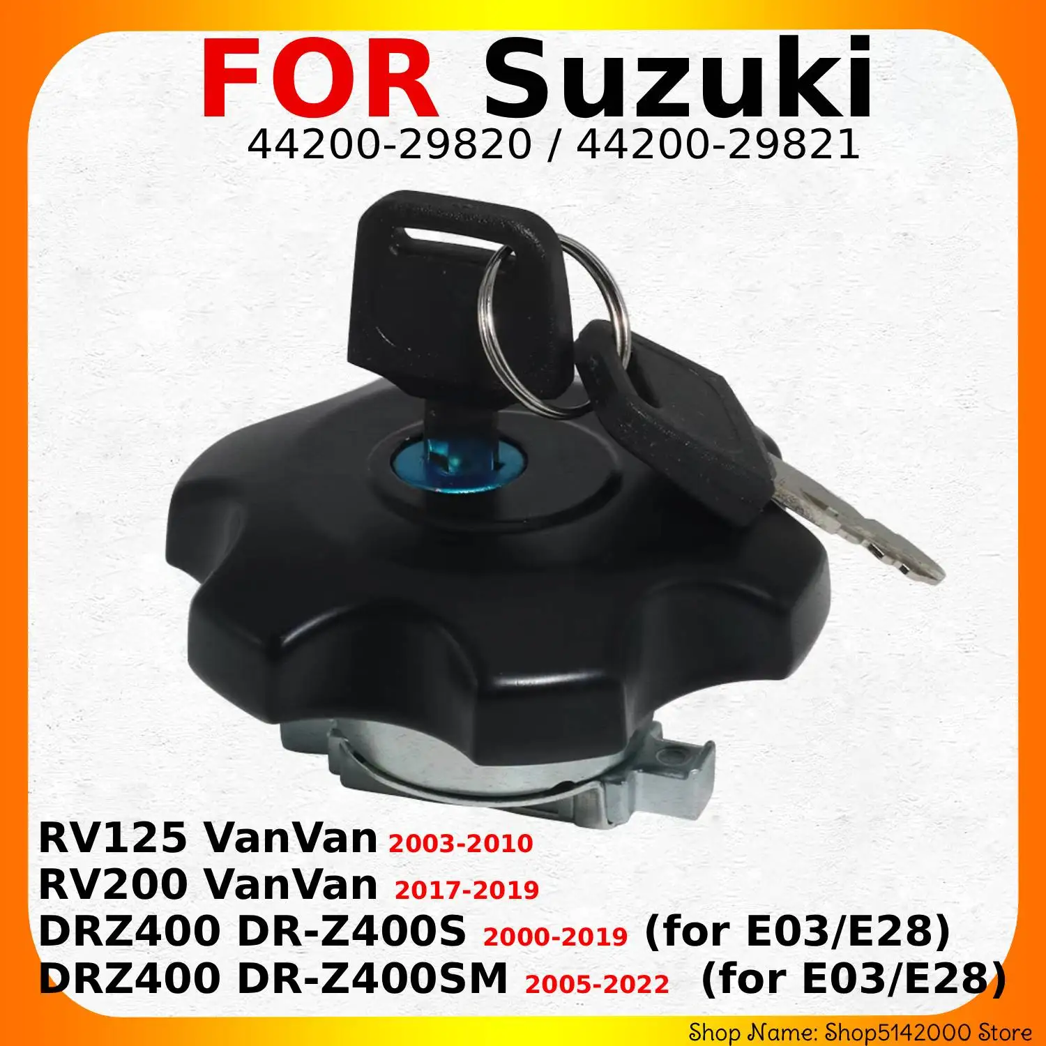 Motorcycle Fuel Gas Cap With Cover Key Tank Accessories For Suzuki DRZ400 DR-Z400S DR-Z400SM DR200 DR200S OEM:44200-29820 Parts
Motorcycle Fuel Gas Cap With Cover Key Tank Accessories For Suzuki DRZ400 DR-Z400S DR-Z400SM DR200 DR200S OEM:44200-29820 Parts