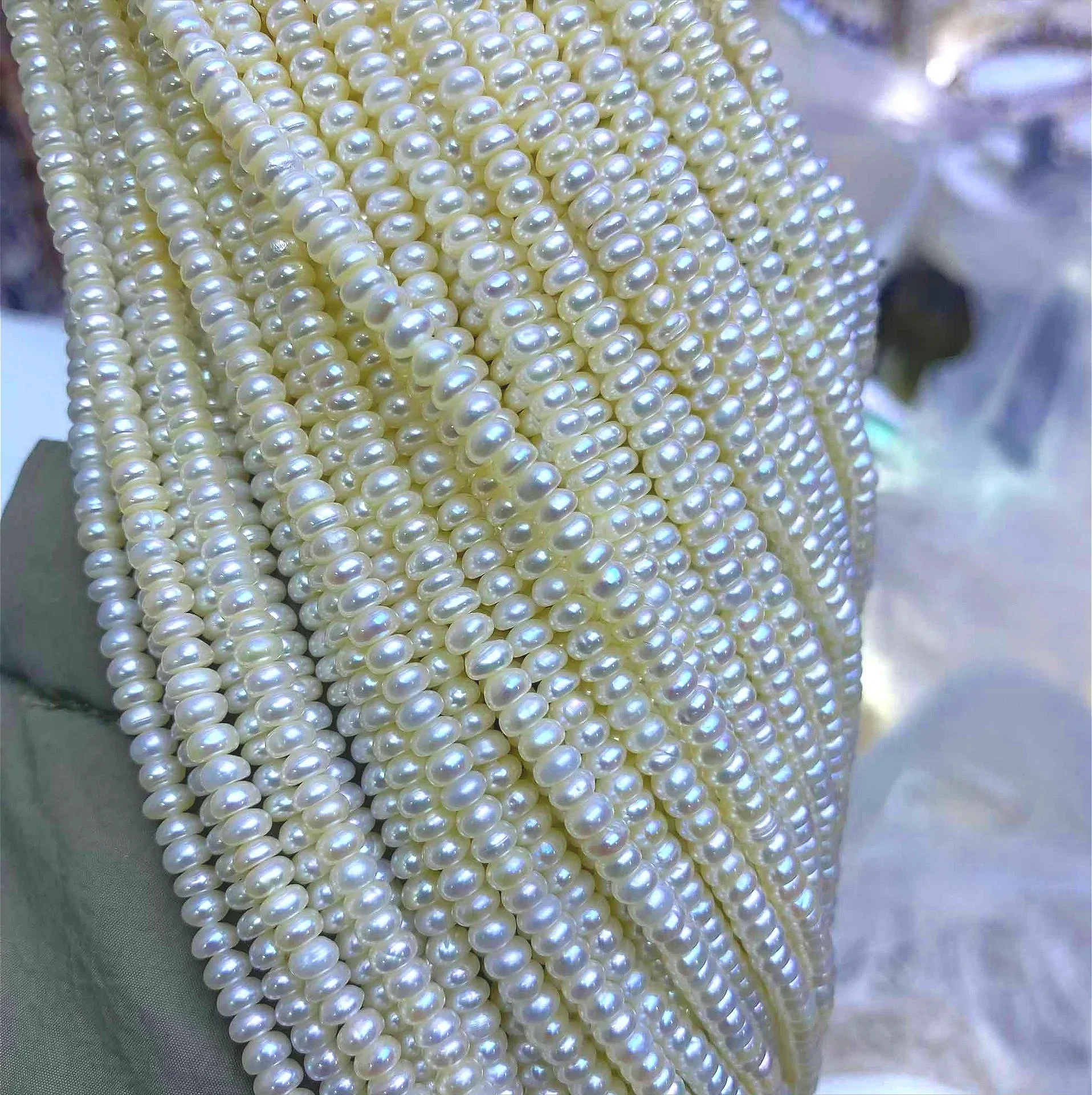 3-4mm4A Natural Freshwater Unblemished Radiant Flat Glassy White Pearl Bead Women Jewelry MakeDIY Necklace Bracelet Accessories
3-4mm4A Natural Freshwater Unblemished Radiant Flat Glassy White Pearl Bead Women Jewelry MakeDIY Necklace Bracelet Accessories