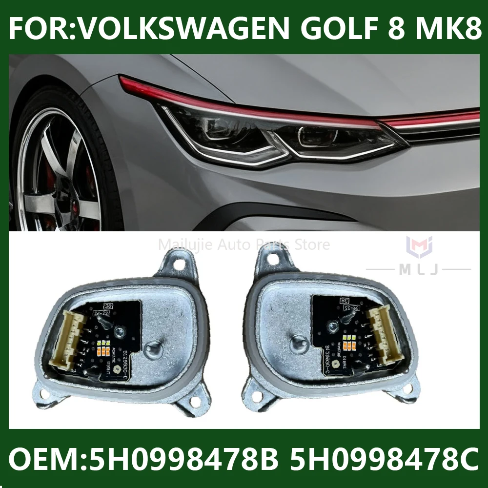 For Volkswagen Golf 8 MK8 2020-2022 Headlamp Assembly LED Headlight DRL Module Angel Eyes OEM 5H0998478B 5H0998478C
For Volkswagen Golf 8 MK8 2020-2022 Headlamp Assembly LED Headlight DRL Module Angel Eyes OEM 5H0998478B 5H0998478C