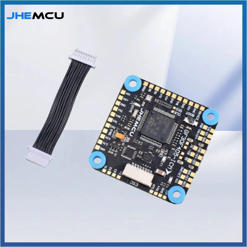 JHEMCU GF30F405-ICM Baro OSD BalckBox 5V 10V Dual BEC F405 Flight Controller 3-8S 30X30mm for RC FPV Freestyle Drone Parts
JHEMCU GF30F405-ICM Baro OSD BalckBox 5V 10V Dual BEC F405 Flight Controller 3-8S 30X30mm for RC FPV Freestyle Drone Parts