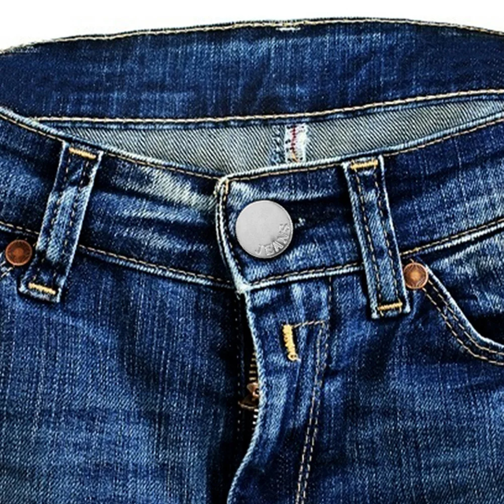 20 pcs Adjustable Waist Buttons For Slim Reusable Nail-Free Pants Fasteners Durable Vintage Style Button Studs
20 pcs Adjustable Waist Buttons For Slim Reusable Nail-Free Pants Fasteners Durable Vintage Style Button Studs