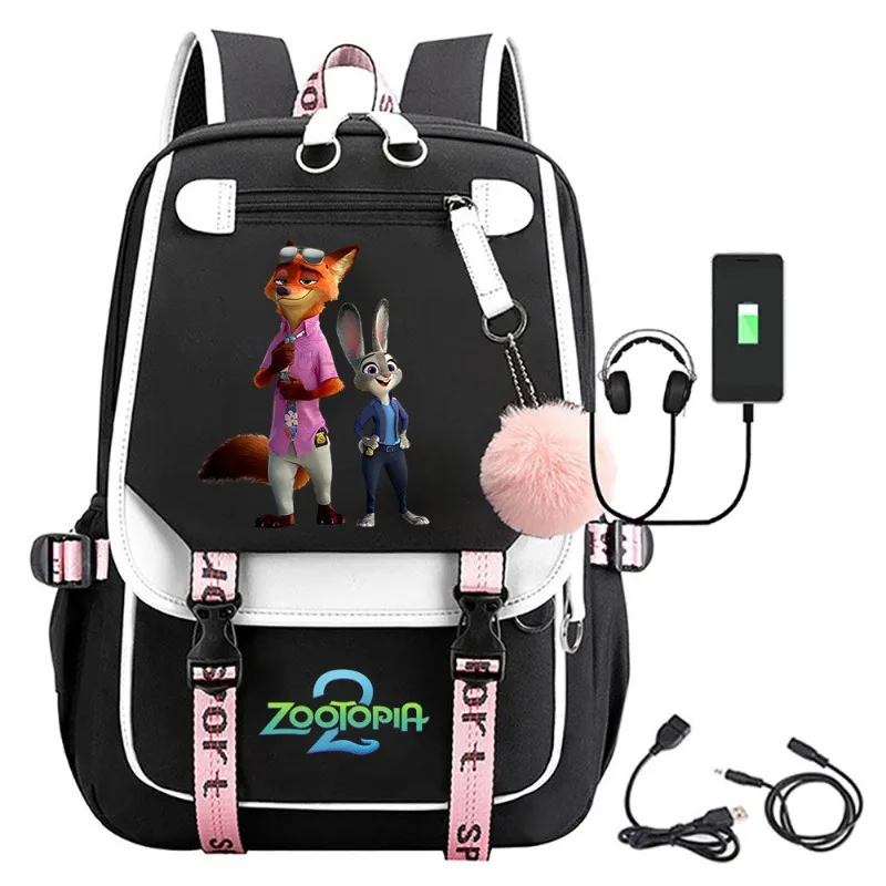 Zootopia Cartoon School Bag - Lightweight Large Capacity Travel Backpack for Teenagers and Kids Casual Daily Outdoor Use
Zootopia Cartoon School Bag - Lightweight Large Capacity Travel Backpack for Teenagers and Kids Casual Daily Outdoor Use