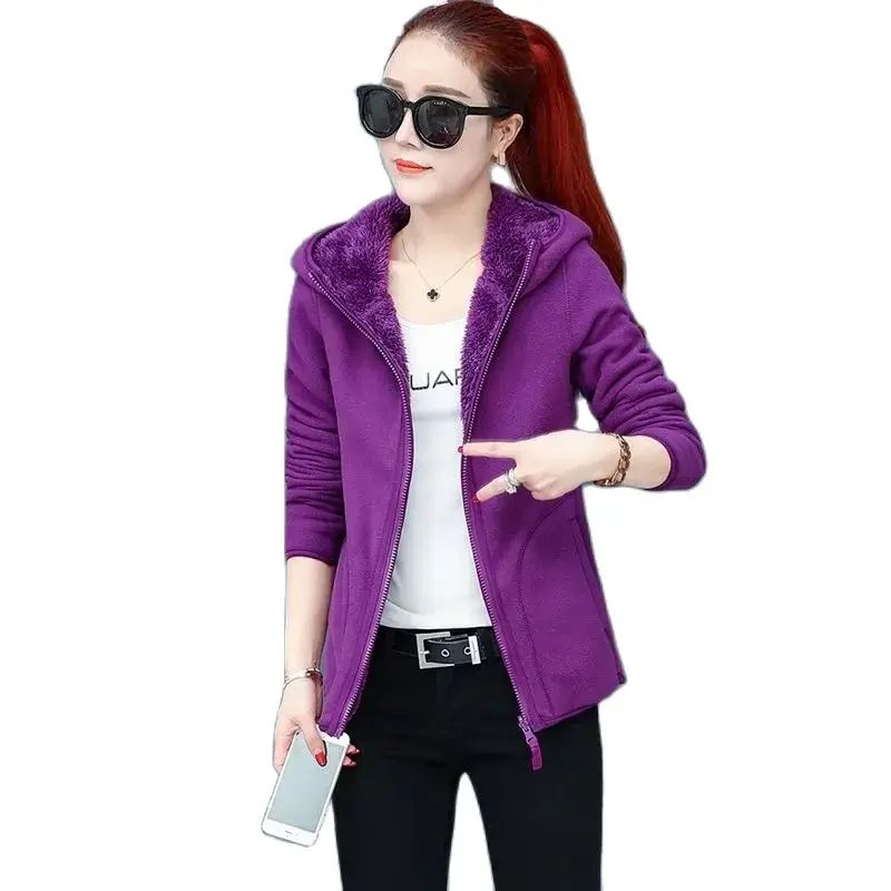 Fashion Hooded Ladies Short Autumn And Winter Wearing Polar Loose Elegant Leisure Coral Warm Coat
Fashion Hooded Ladies Short Autumn And Winter Wearing Polar Loose Elegant Leisure Coral Warm Coat