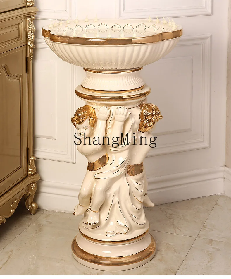 HJ living room flowing water ornament makes money, large floor-to-ceiling circulating water interior light luxury decoration
HJ living room flowing water ornament makes money, large floor-to-ceiling circulating water interior light luxury decoration