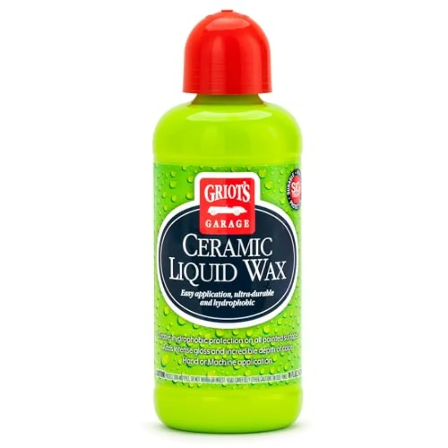 Griots Garage Ceramic Liquid Wax for Car Polishing and Detailing, High-Gloss Shine and Hydrophobic, Self-Cleaning Coating for A
Griots Garage Ceramic Liquid Wax for Car Polishing and Detailing, High-Gloss Shine and Hydrophobic, Self-Cleaning Coating for A