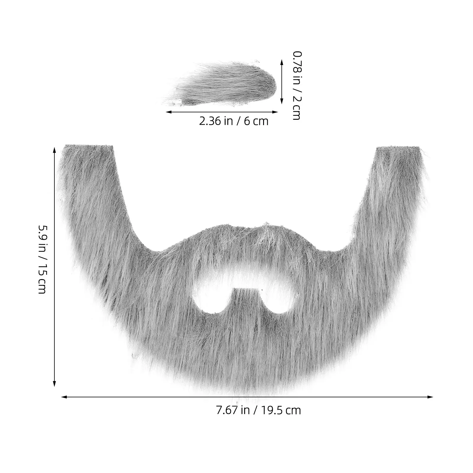 1PCS Simulated Fake Beard Faux Eyebrow Prop Costume Accessory Lightweight Cloth Material Perfect for Halloween Party
1PCS Simulated Fake Beard Faux Eyebrow Prop Costume Accessory Lightweight Cloth Material Perfect for Halloween Party
