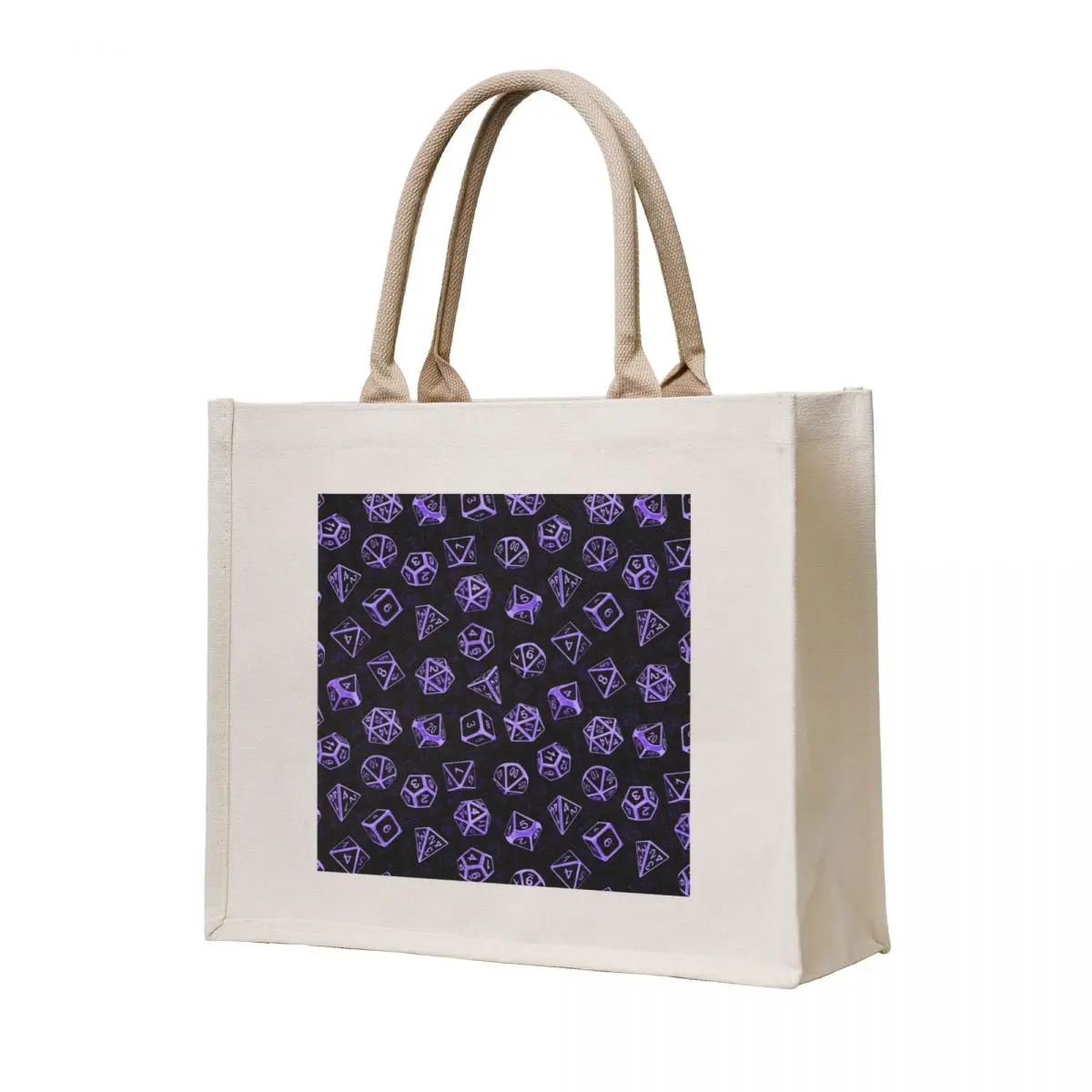 D20 Dice Set Pattern (Purple) Tote Bag large tote bag Women's tote bag canvas bags
D20 Dice Set Pattern (Purple) Tote Bag large tote bag Women's tote bag canvas bags