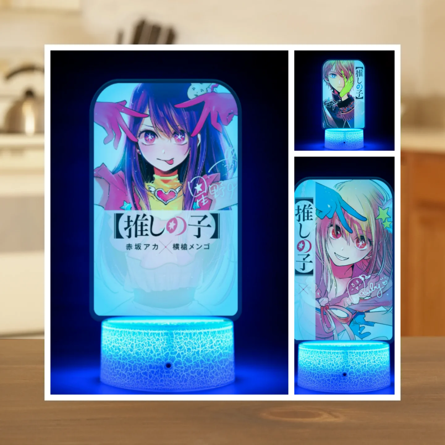 Acrylic Anime Cartoons Night Light for Oshi No Ko Bedroom Desktop Standee Atmosphere Creativity Figure Decoration Birthday Gift
Acrylic Anime Cartoons Night Light for Oshi No Ko Bedroom Desktop Standee Atmosphere Creativity Figure Decoration Birthday Gift