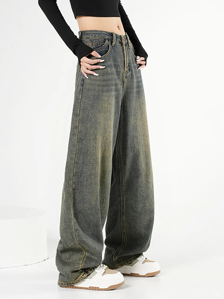 Baggy Denim Mom Jeans Women High Waist Vintage Pants Casual Streetwear Harajuku Straight Leg Jeans Femme
Baggy Denim Mom Jeans Women High Waist Vintage Pants Casual Streetwear Harajuku Straight Leg Jeans Femme