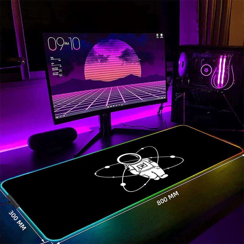 Astronaut Large RGB Mouse Pad Gaming Mousepads LED Mouse Mat Gamer Desk Mats Rubber Table Rug With Backlit Desk Pads
Astronaut Large RGB Mouse Pad Gaming Mousepads LED Mouse Mat Gamer Desk Mats Rubber Table Rug With Backlit Desk Pads