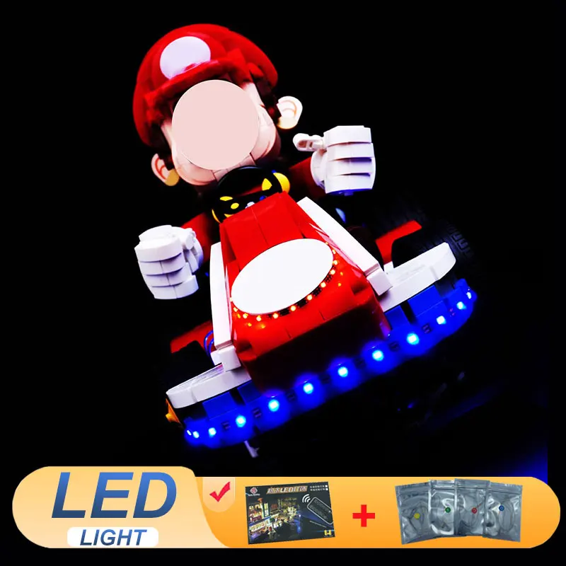 LED Light Kit For LEGO Mario Kart Mario & Standard Kart 72037 Idea DIY Gift (Not Include Building Blocks Bricks Kits Sets Model)
LED Light Kit For LEGO Mario Kart Mario & Standard Kart 72037 Idea DIY Gift (Not Include Building Blocks Bricks Kits Sets Model)