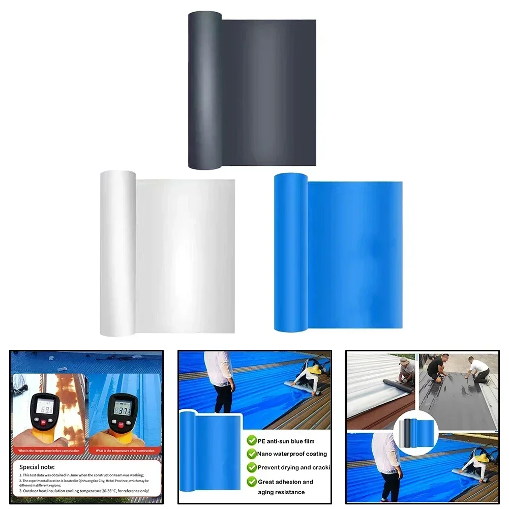 1X Waterproof Heat Insulation Adhesive Repair Tape For Wall Roof Color Steel Tile Leakproof Patch Repair Tool Outdoor Use
1X Waterproof Heat Insulation Adhesive Repair Tape For Wall Roof Color Steel Tile Leakproof Patch Repair Tool Outdoor Use