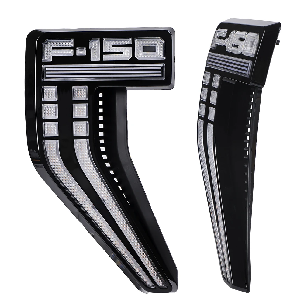 New Arrival Auto Car Fender Led Side Marker Light Drl Streamer Indicator Turn Signals Lamp For F-150 F150 For Raptor 2021
New Arrival Auto Car Fender Led Side Marker Light Drl Streamer Indicator Turn Signals Lamp For F-150 F150 For Raptor 2021